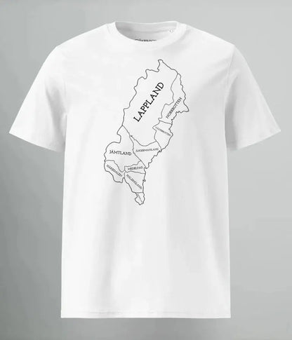 T - SHIRT NORRLANDS KARTA (DL) - TRÄNING & PERFORMANCE BUTIKEN
