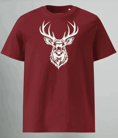 T - SHIRT WHITE DEER - TRÄNING & PERFORMANCE BUTIKEN