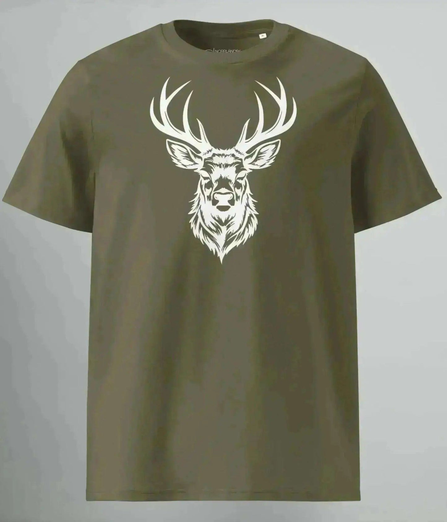 T - SHIRT WHITE DEER - TRÄNING & PERFORMANCE BUTIKEN