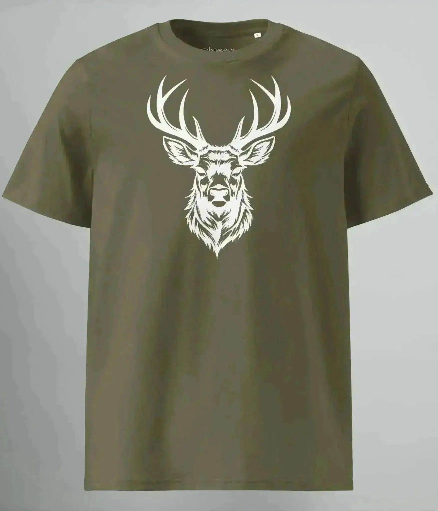 T - SHIRT WHITE DEER - TRÄNING & PERFORMANCE BUTIKEN