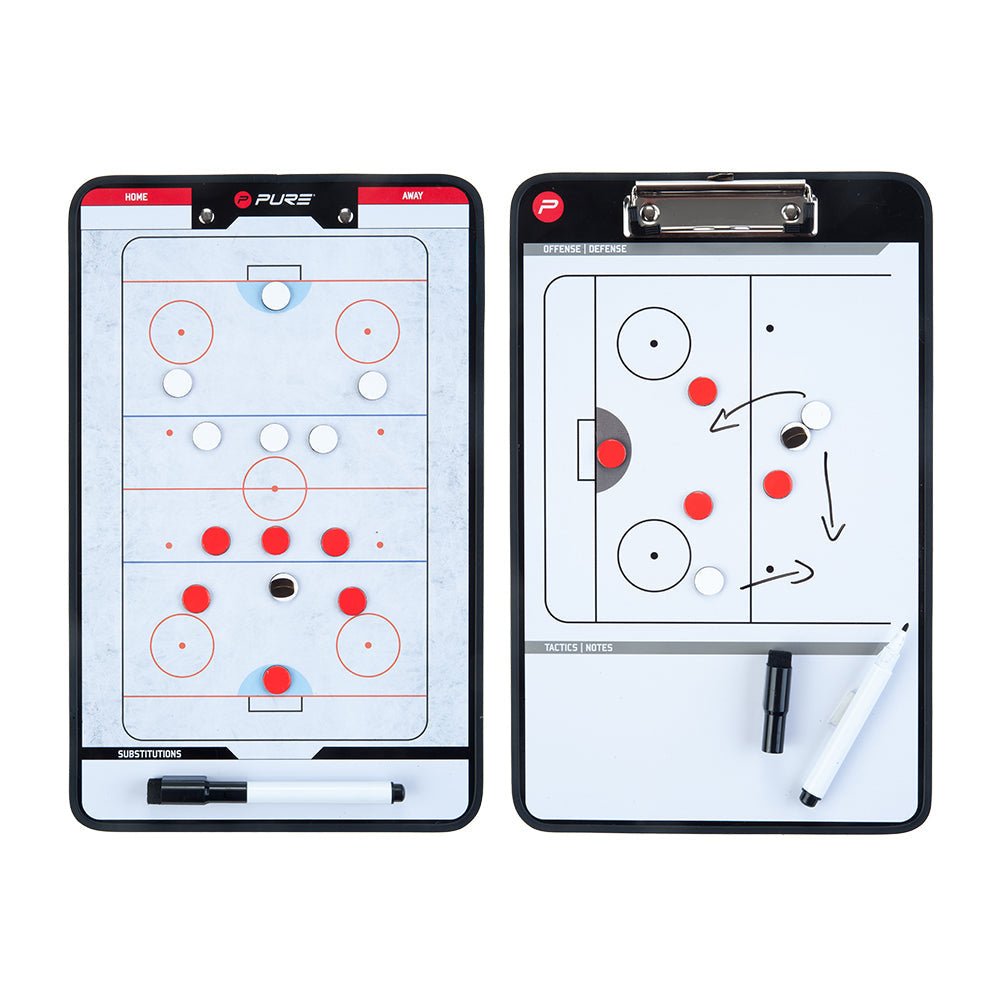 Taktiktavla Hockey – Magnetisk Dubbelsidig Whiteboard 35x22 cm - TRÄNING & PERFORMANCE BUTIKEN