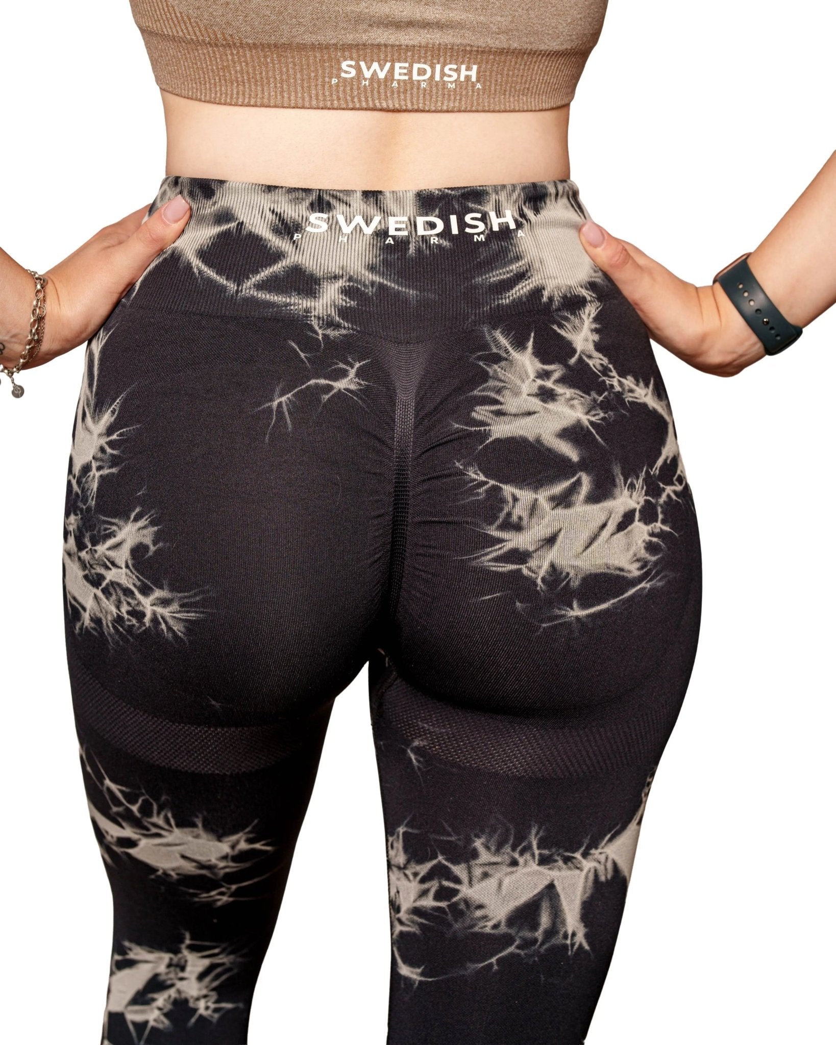 Tie Dye High Waist Leggings - TRÄNING & PERFORMANCE BUTIKEN