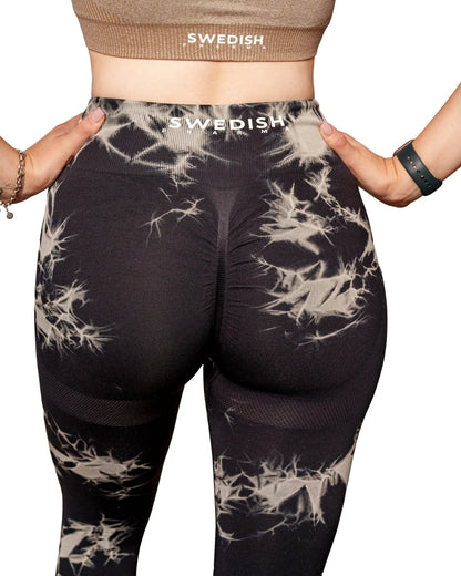 Tie Dye High Waist Leggings - TRÄNING & PERFORMANCE BUTIKEN