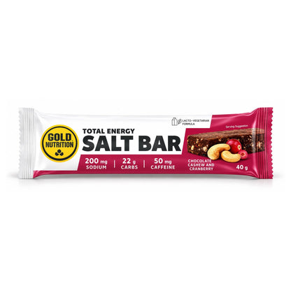 TOTAL ENERGY SALT BAR – Salta energibars för uthållighet och fokus, 15-pack - TRÄNING & PERFORMANCE BUTIKEN