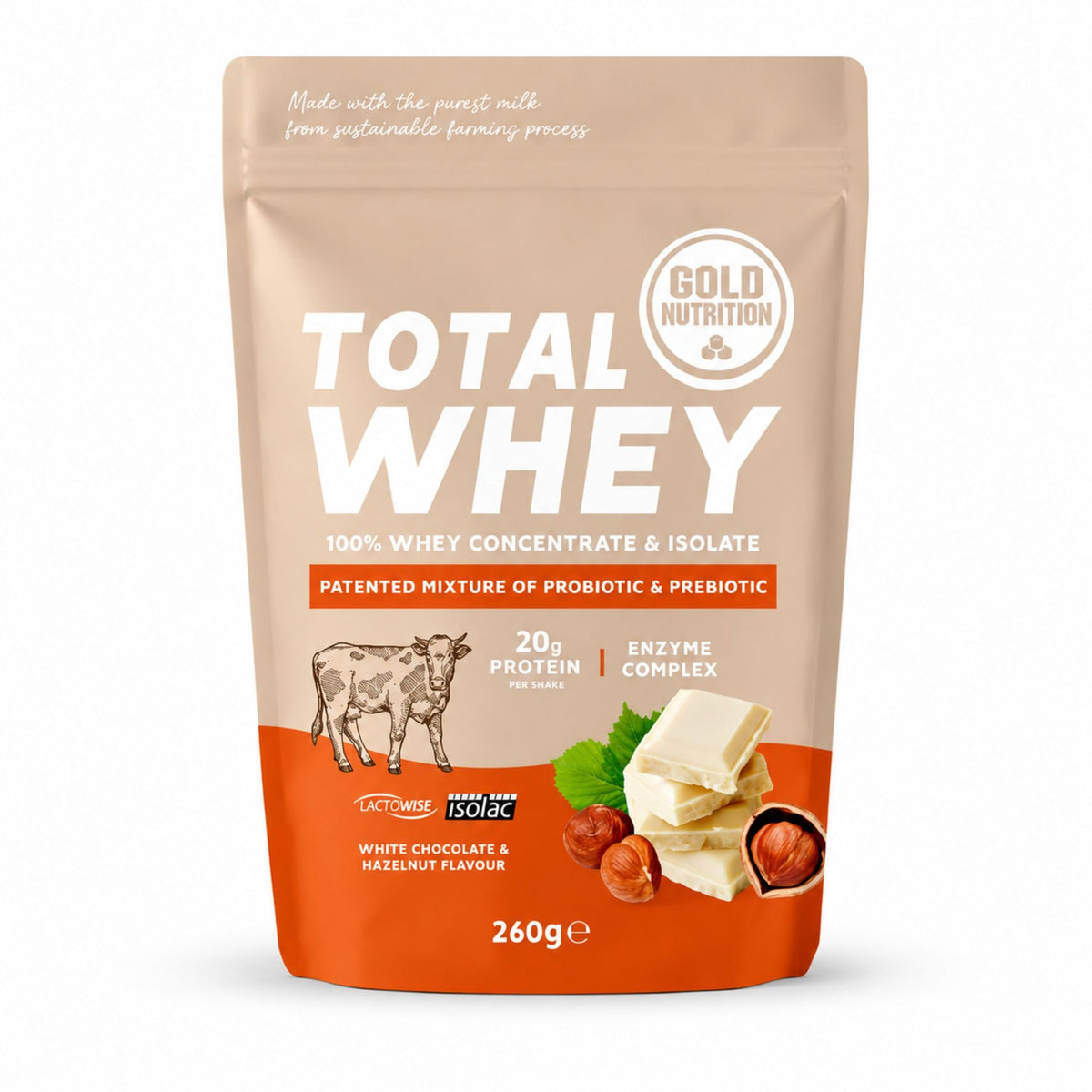 Total Whey – Rent protein från frigående kor - TRÄNING & PERFORMANCE BUTIKEN