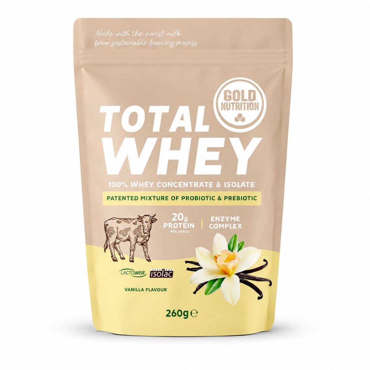 Total Whey – Rent protein från frigående kor - TRÄNING & PERFORMANCE BUTIKEN