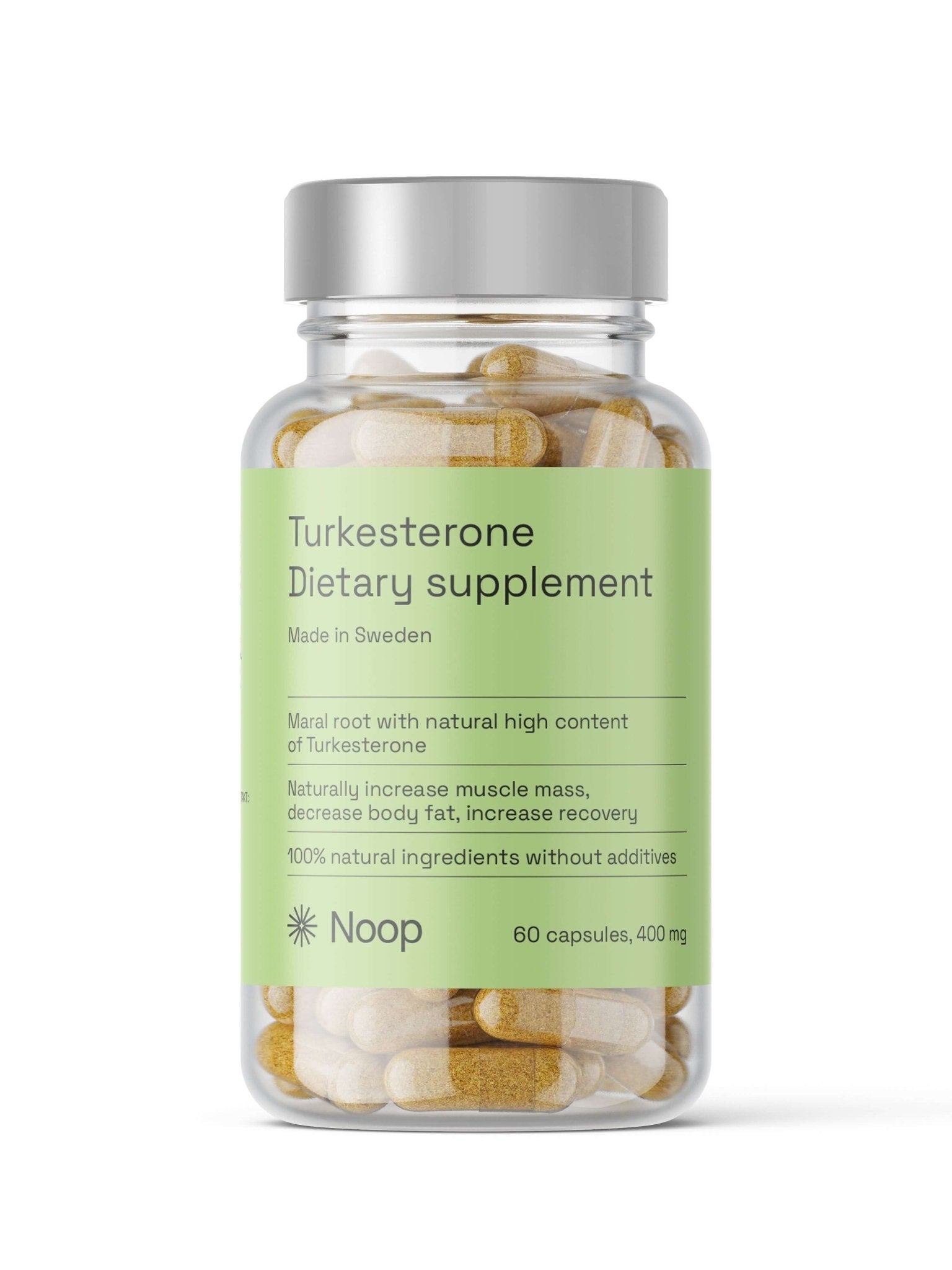 Turkesterone 60 kapslar Noop - TRÄNING & PERFORMANCE BUTIKEN
