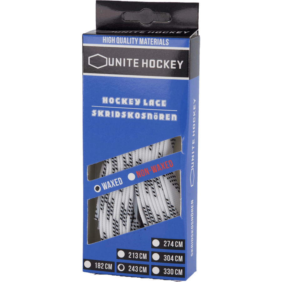 Unite Hockey - Skridskosnören Vaxade 5-pack - TRÄNING & PERFORMANCE BUTIKEN