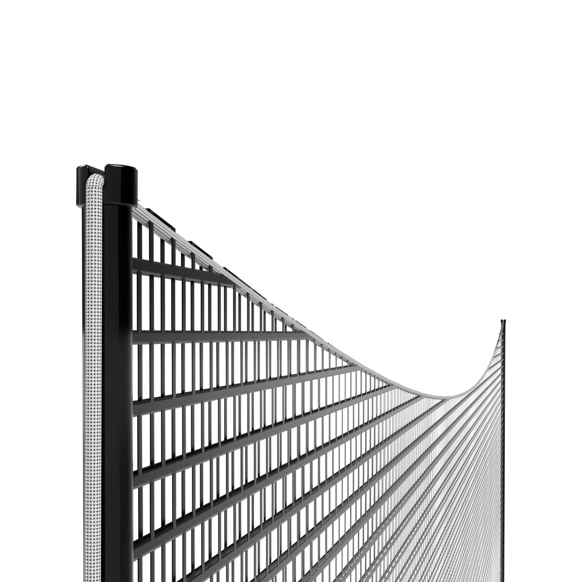 UNITE Skyddsnät Hockey – Komplett backstop med ram, stolpar & nät - TRÄNING & PERFORMANCE BUTIKEN