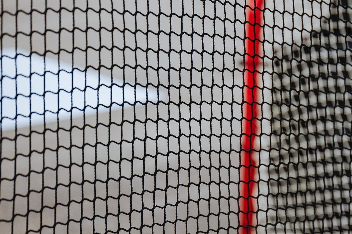 UNITE Skyddsnät Hockey – Komplett backstop med ram, stolpar & nät - TRÄNING & PERFORMANCE BUTIKEN