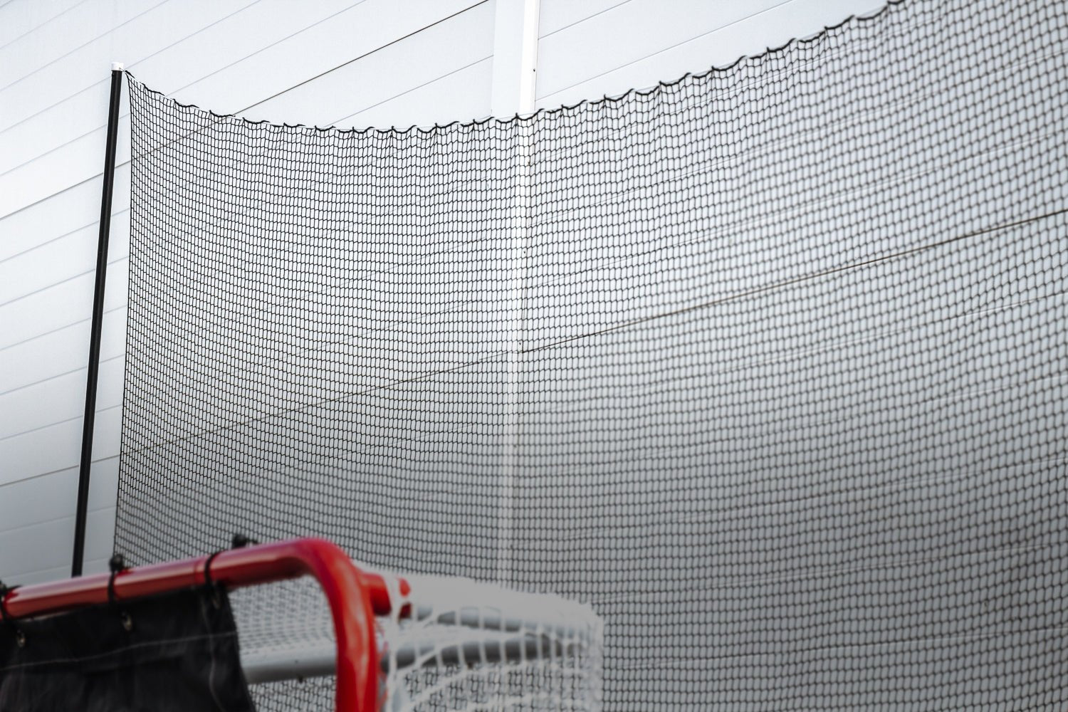 UNITE Skyddsnät Hockey – Komplett backstop med ram, stolpar & nät - TRÄNING & PERFORMANCE BUTIKEN