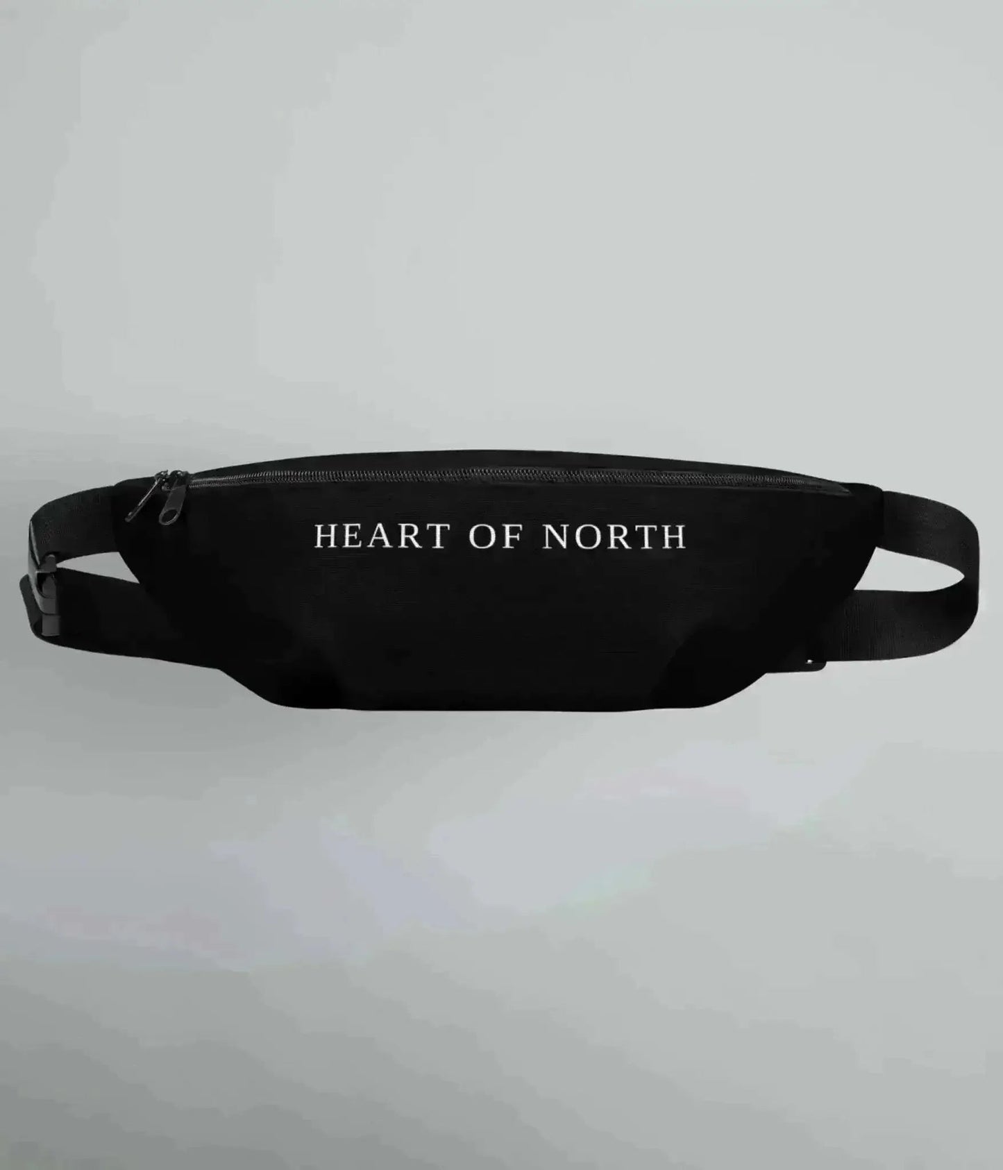 VÄSKA FANNY PACK HEART OF NORTH (SVART) - TRÄNING & PERFORMANCE BUTIKEN