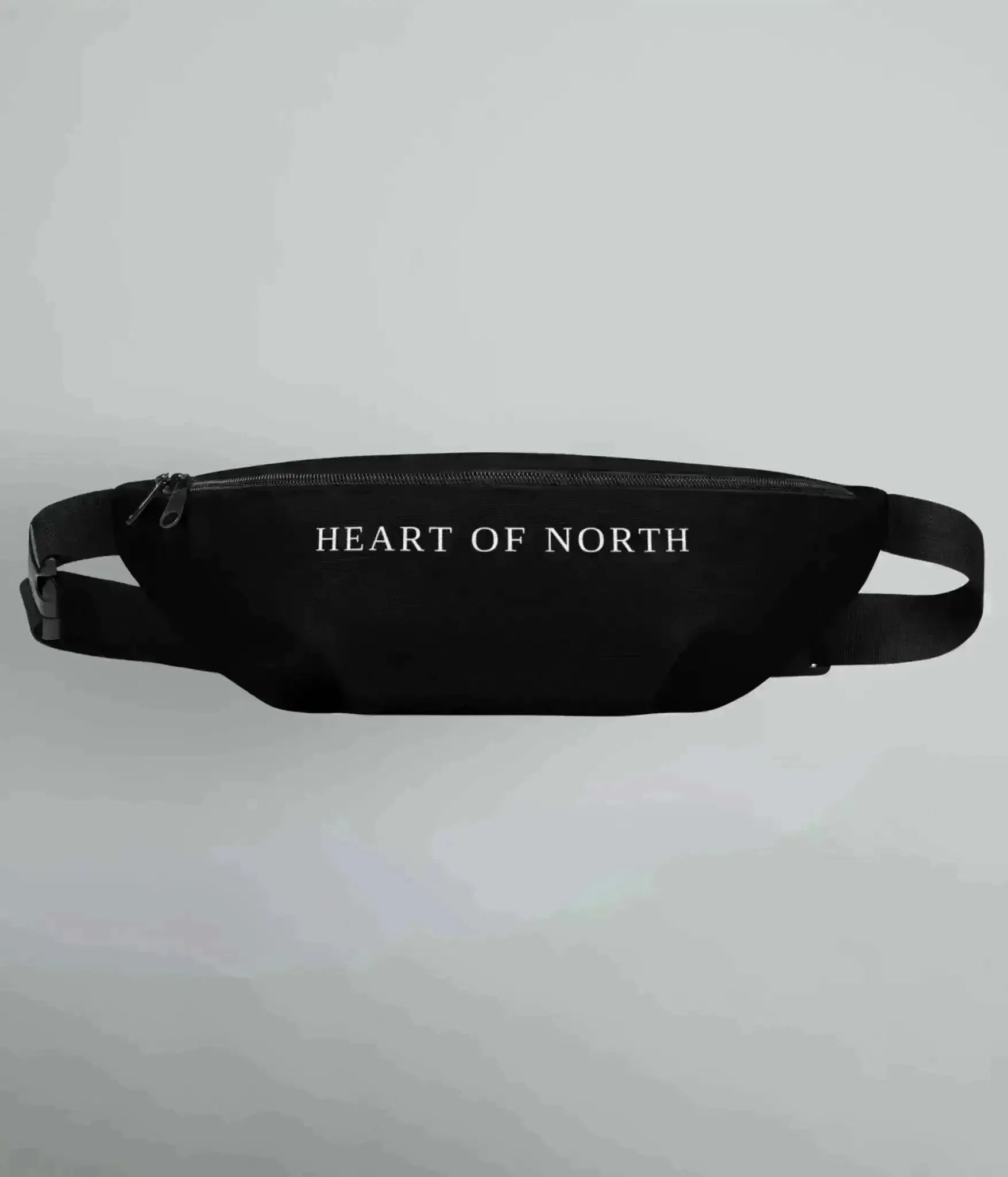 VÄSKA FANNY PACK HEART OF NORTH (SVART) - TRÄNING & PERFORMANCE BUTIKEN