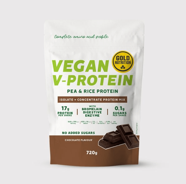 Vegan V - Protein – Växtbaserat protein för styrka och balans - TRÄNING & PERFORMANCE BUTIKEN