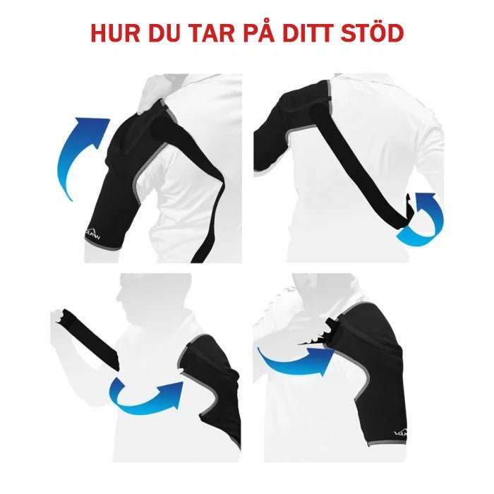Vulkan Axelstöd med rem - TRÄNING & PERFORMANCE BUTIKEN