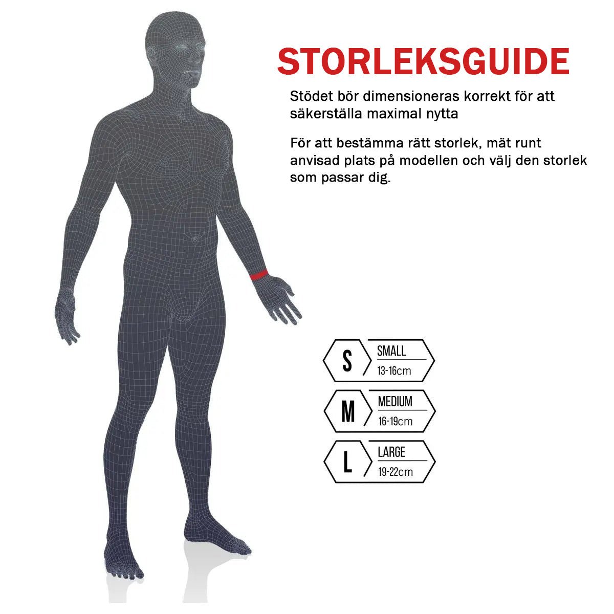 Vulkan Handledsstöd Lång - TRÄNING & PERFORMANCE BUTIKEN