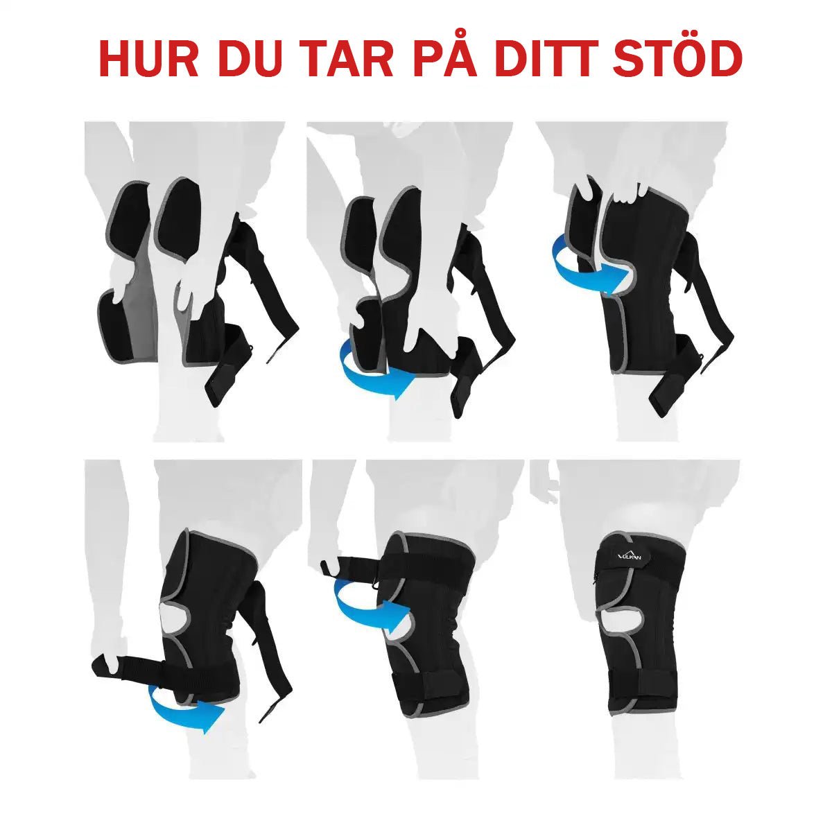 Vulkan Knästöd Wraparound - TRÄNING & PERFORMANCE BUTIKEN