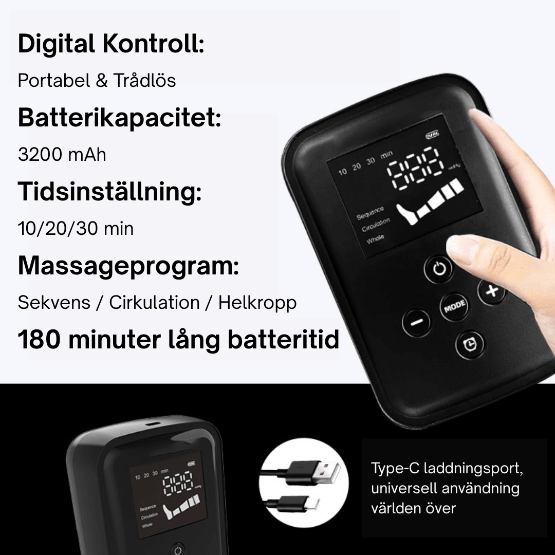 Wireless Recovery Boots - TRÄNING & PERFORMANCE BUTIKEN