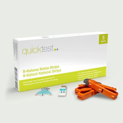X6 Refill - Ketostrips 5st - TRÄNING & PERFORMANCE BUTIKEN