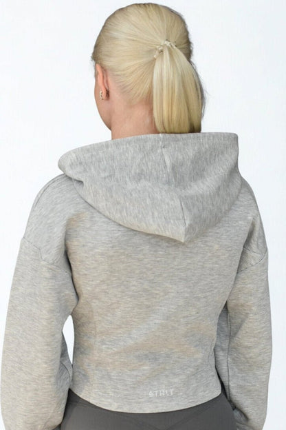 Ziphoodie kvinnor – figurpassad midja & fickor - TRÄNING & PERFORMANCE BUTIKEN