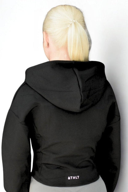 Ziphoodie kvinnor – figurpassad midja & fickor - TRÄNING & PERFORMANCE BUTIKEN