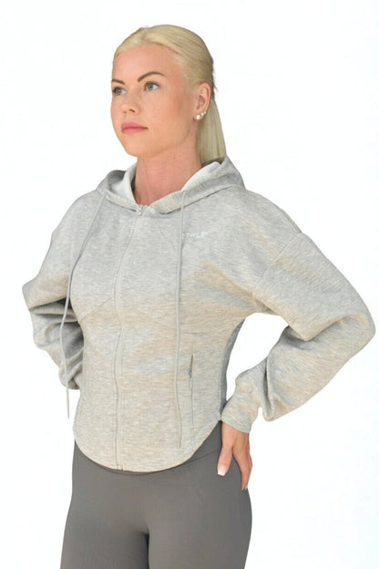 Ziphoodie kvinnor – figurpassad midja & fickor - TRÄNING & PERFORMANCE BUTIKEN